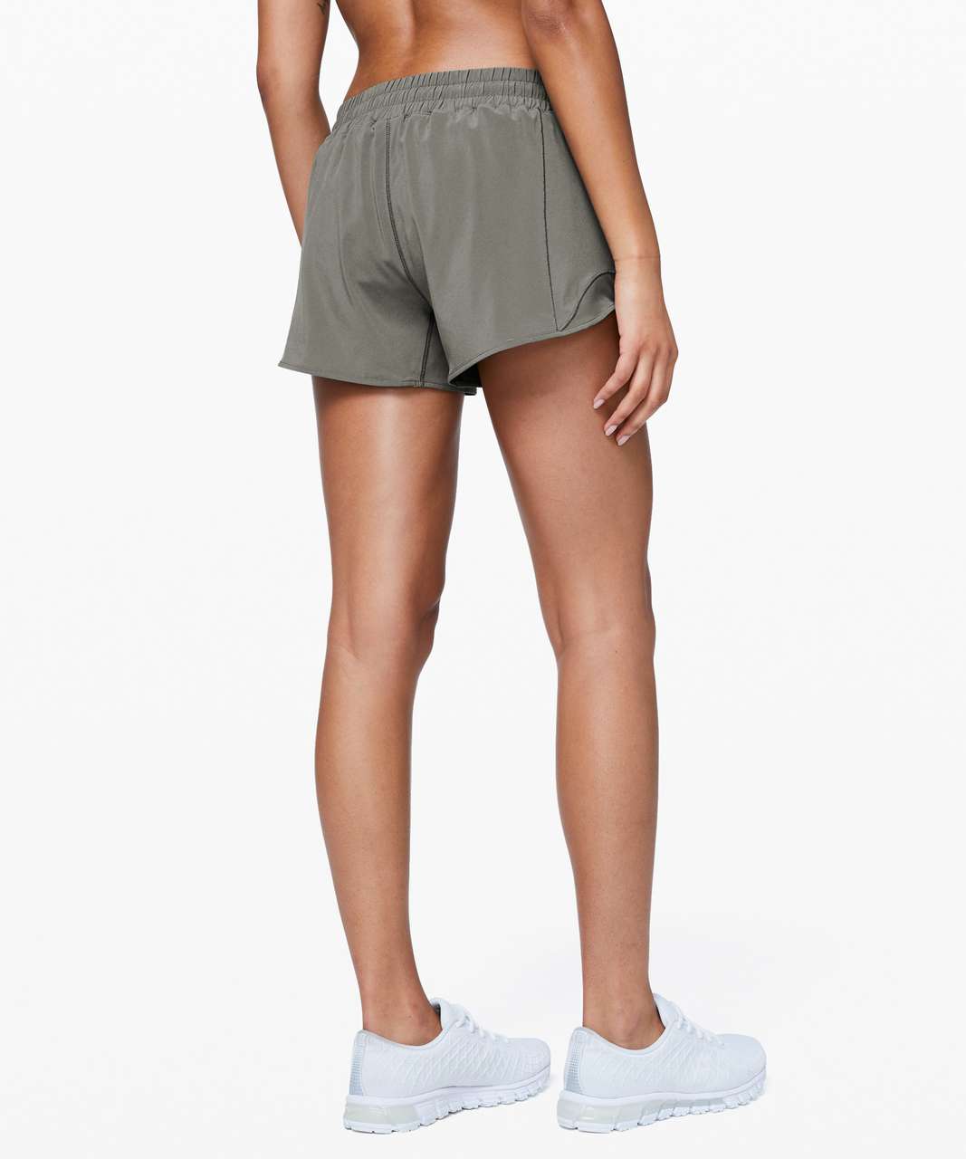 Lululemon Hotty Hot Short II *Long 4" - Grey Sage