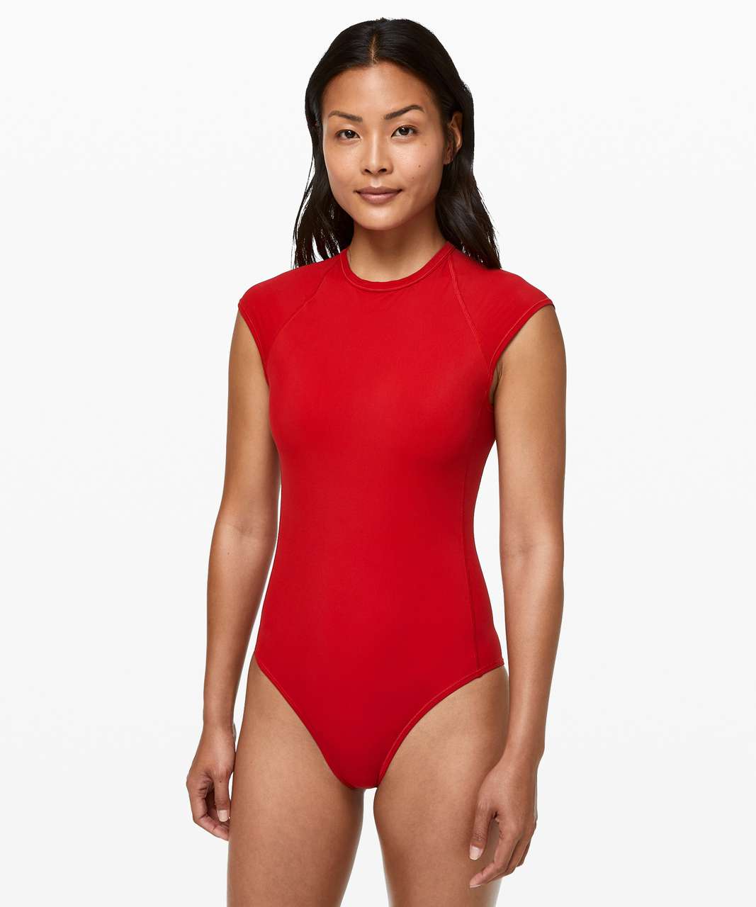 Lululemon By the Bay Skimpy One-Piece - Dark Red