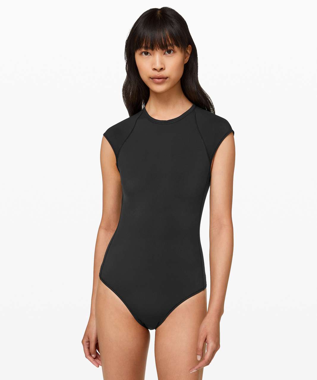 Lululemon By the Bay Skimpy One-Piece - Black - lulu fanatics