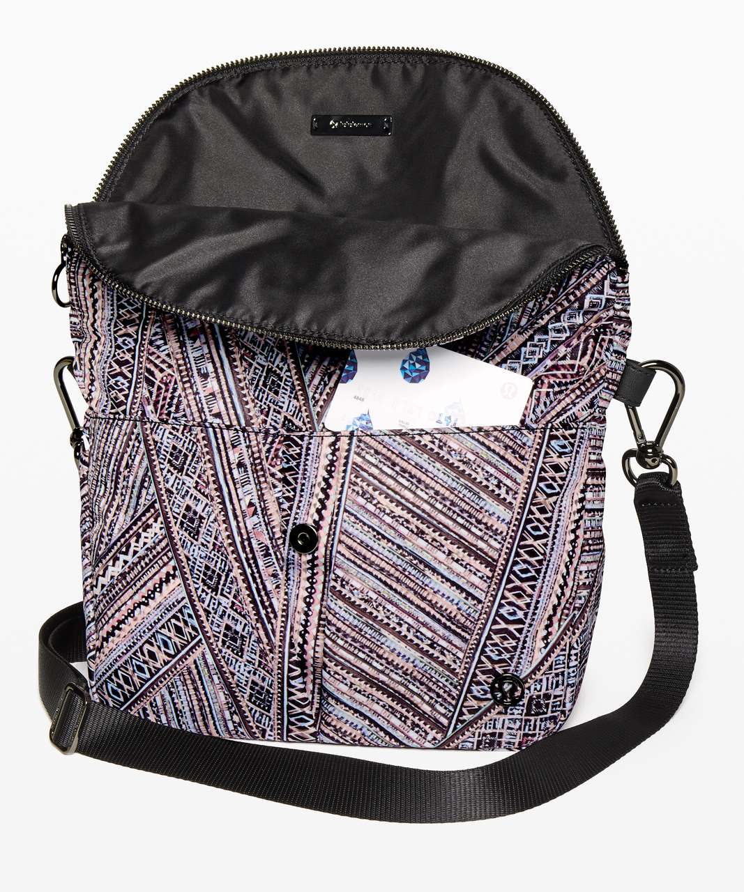 Lululemon All Night Festival Bag *5L - Tribal Pace White Black