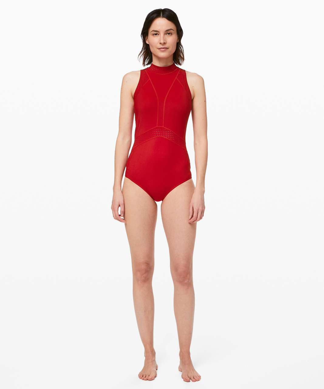 Lululemon Beach Break Paddlesuit - Dark Red