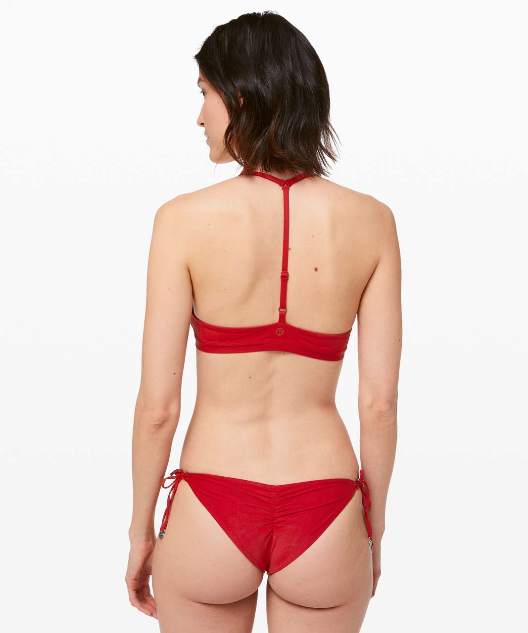 Lululemon Deep Sea Swim Top - Dark Red - lulu fanatics