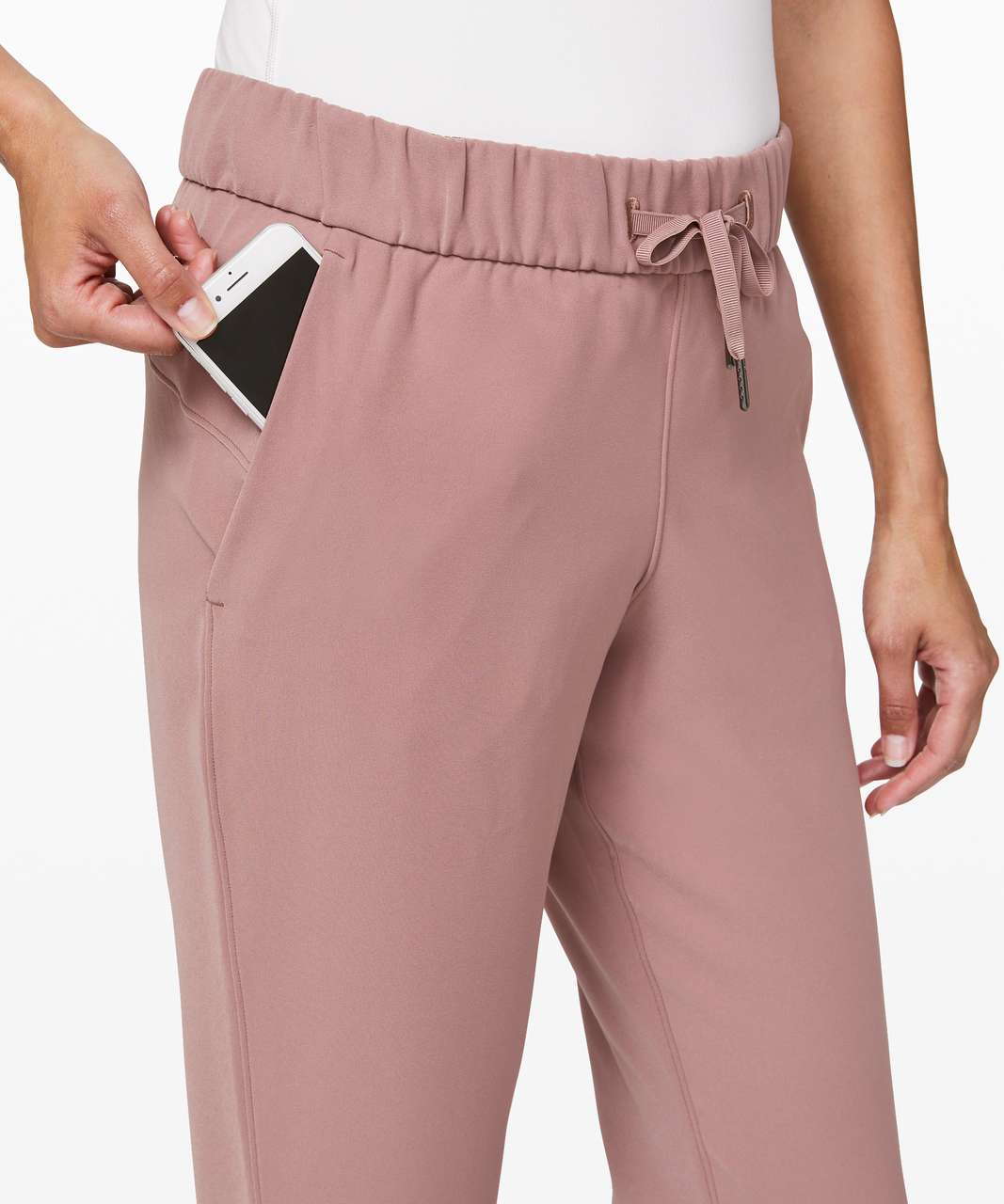 Lululemon On the Fly 7/8 Pant *Woven - Red Dust