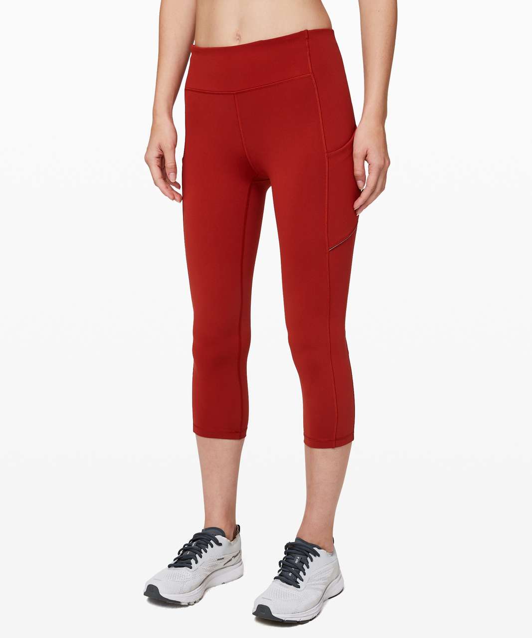 Lululemon Speed Up Crop *21" - Cayenne