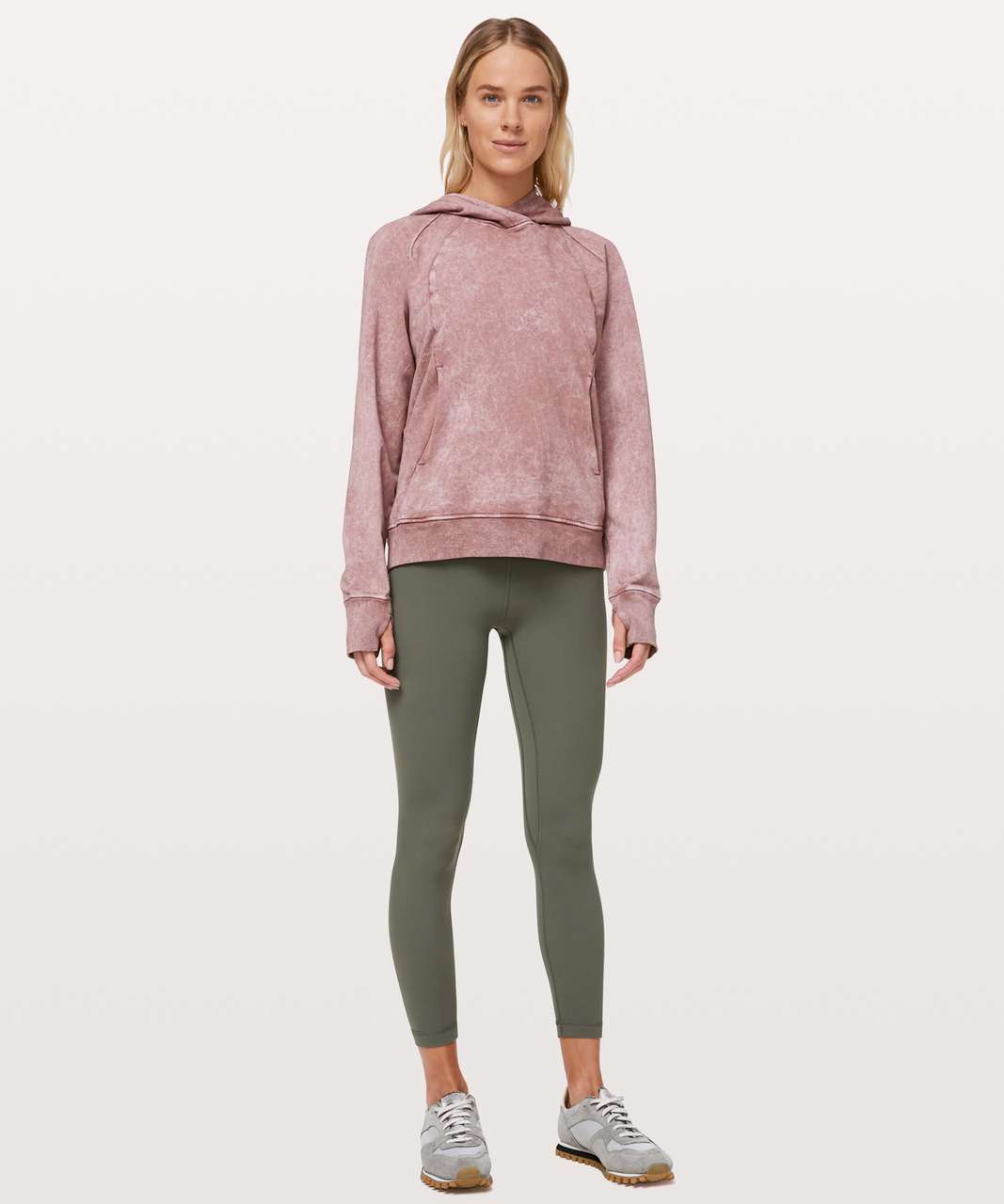 Lululemon Scuba Pullover - Washed Quicksand