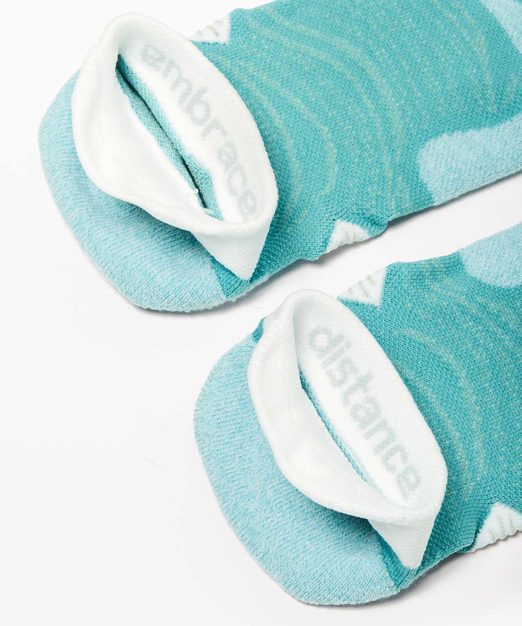 Lululemon Speed Sock *Silver - Tidal Teal / Elixir