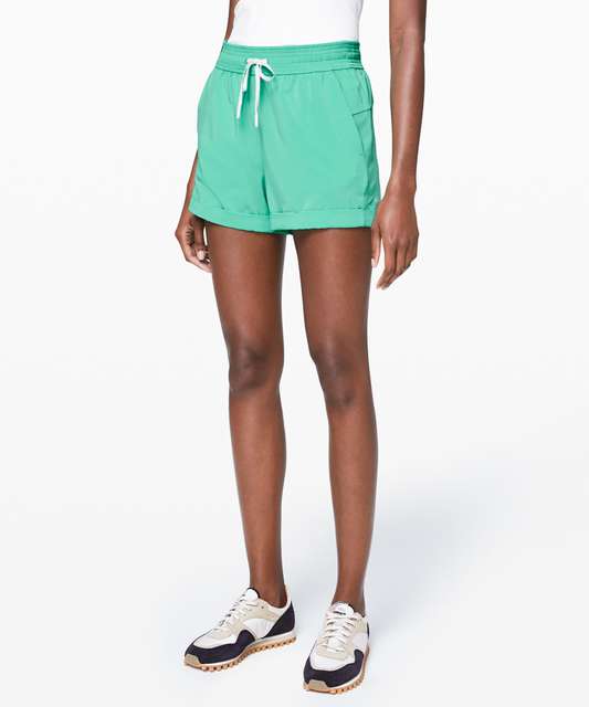 Lululemon Spring Break Away Short - Deep Green - lulu fanatics