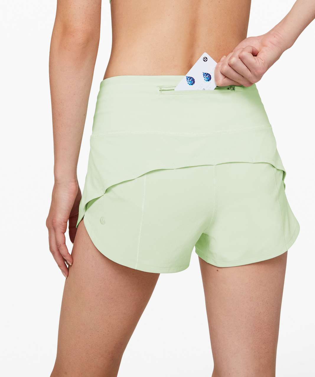 Lululemon Speed Up Short High-Rise *2.5 - Mystic Mint - lulu fanatics