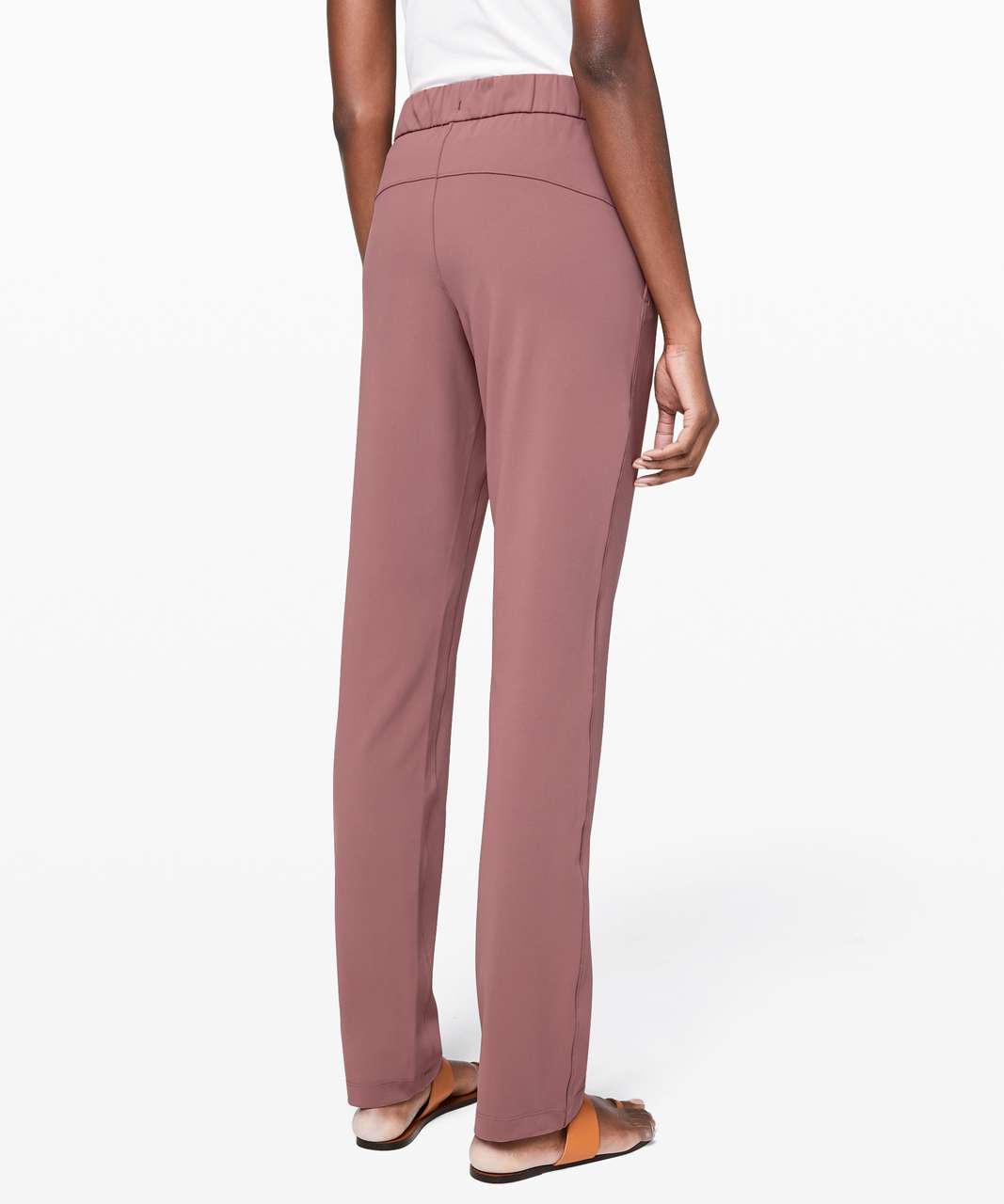 Lululemon On the Fly Pant Tall - Red Dust - lulu fanatics