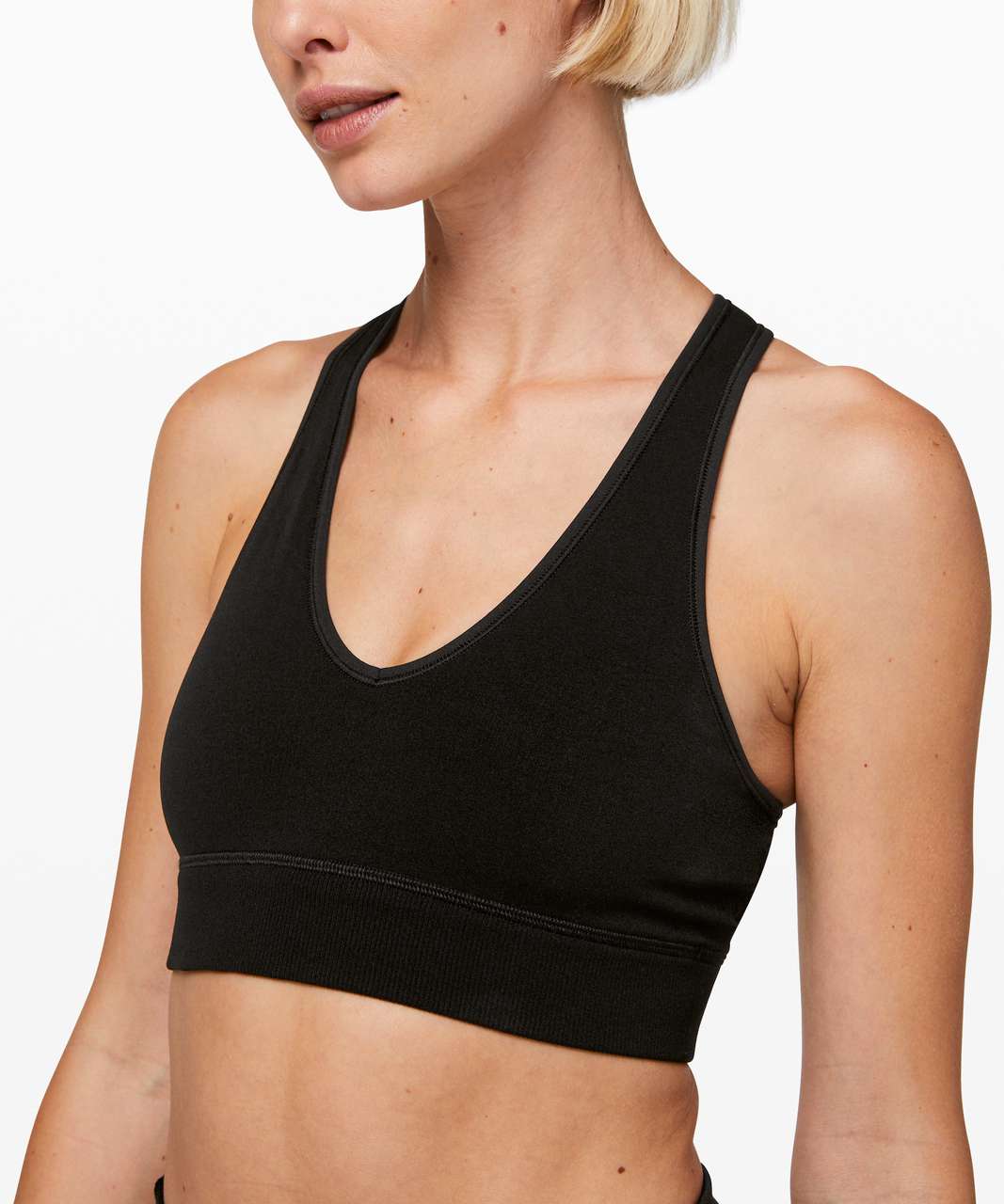 Lululemon Reveal Bra *Zen Expression - Black