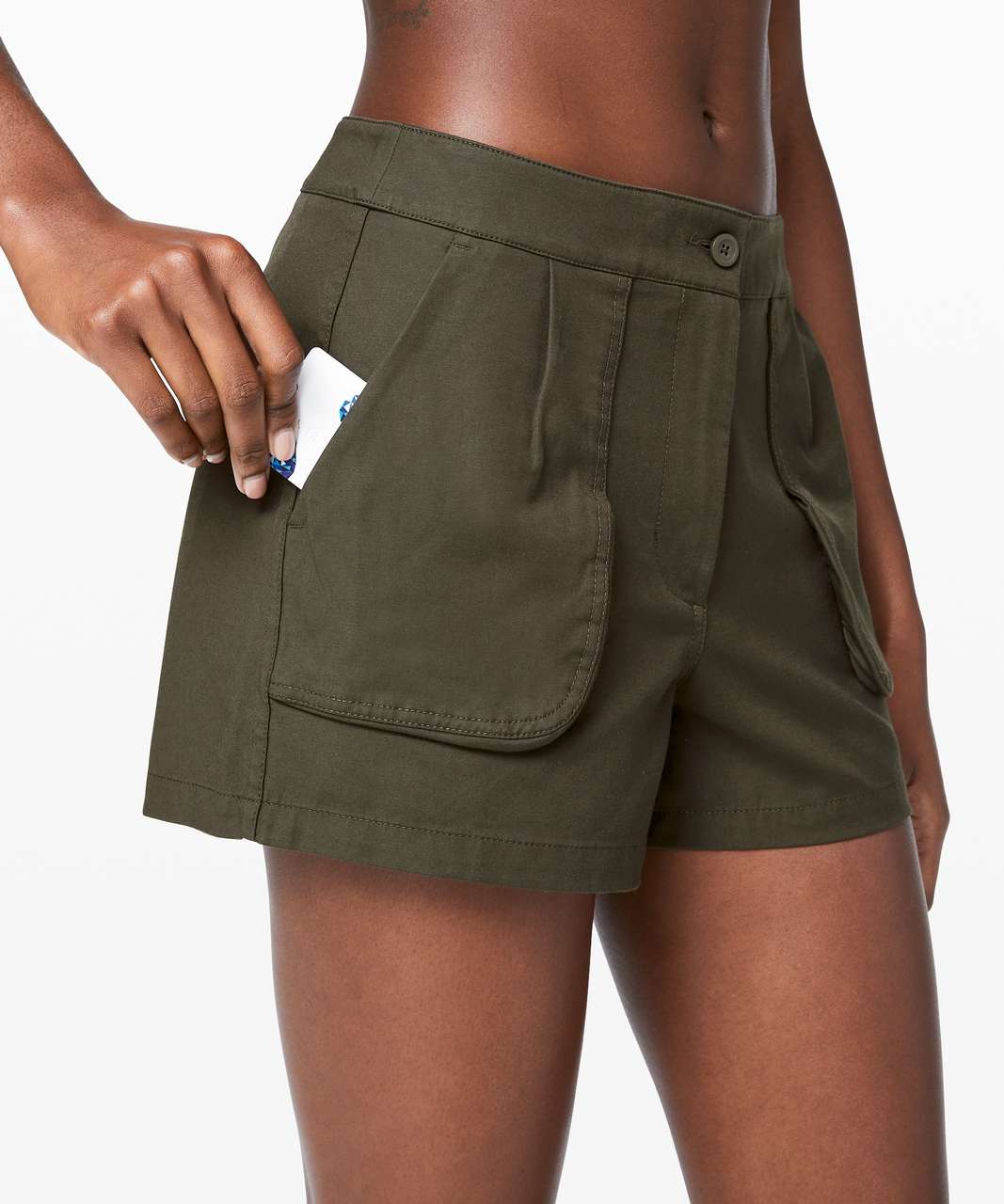 Lululemon This Instant Short - Dark Olive