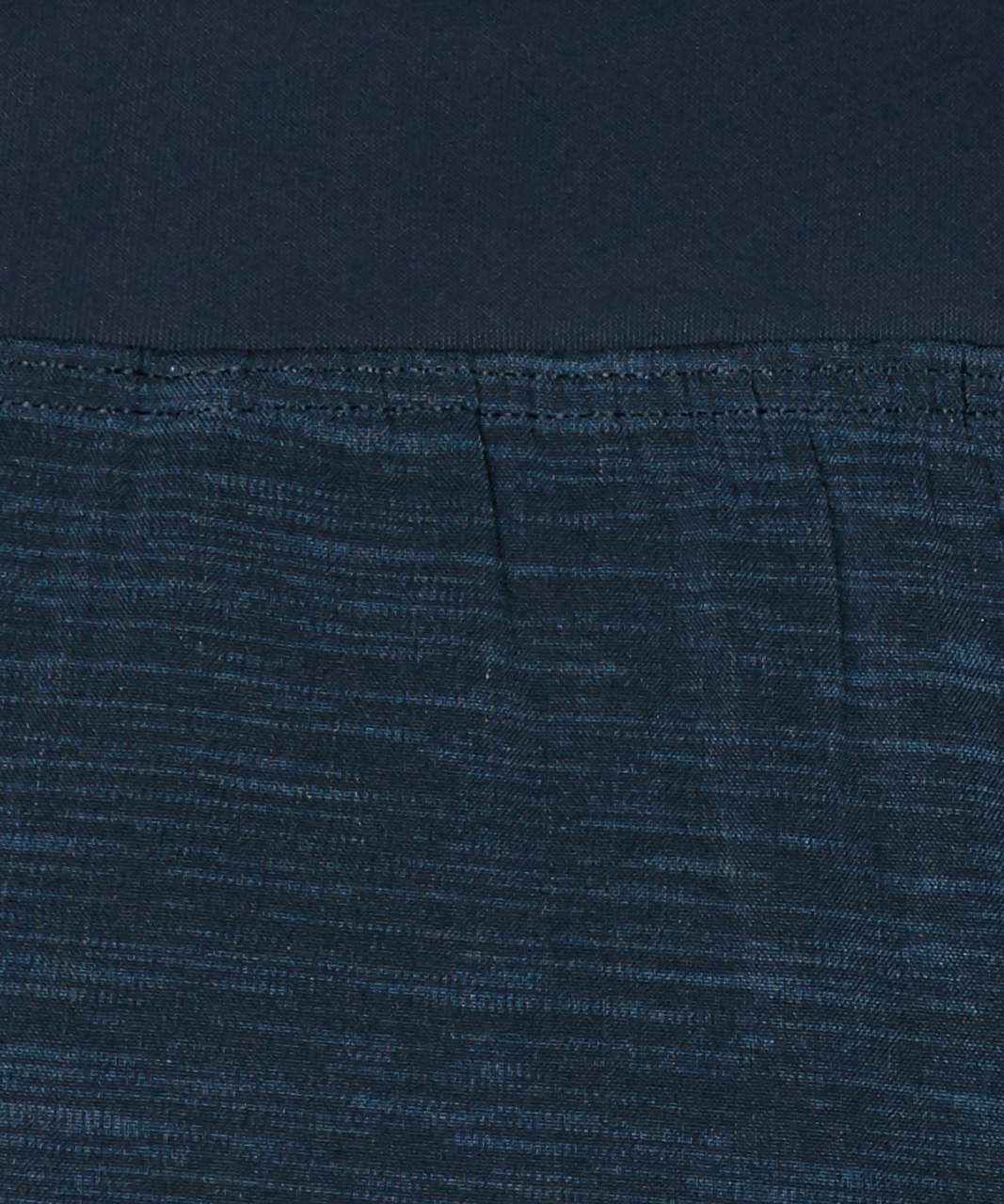 Lululemon T.H.E. Short 11" *Liner - Heathered Texture Printed Iron Blue True Navy