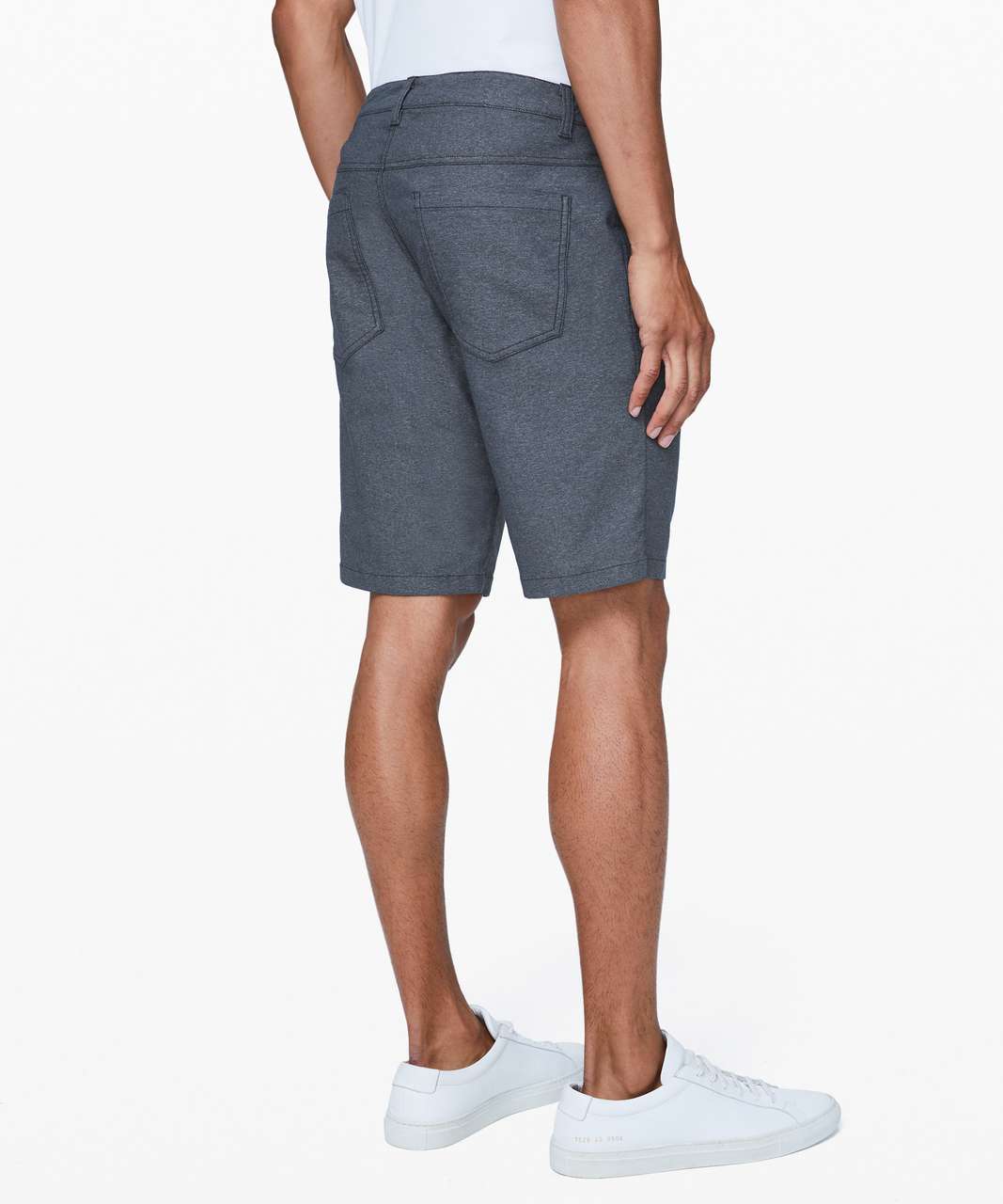 Lululemon ABC Slim Short 9" *Tech Canvas - Heathered Deep Navy