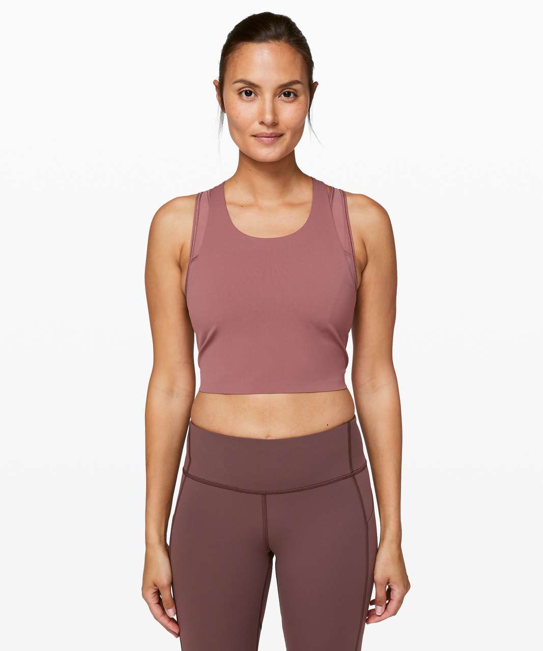 Lululemon Break Free Tank *Nulux - Red Dust