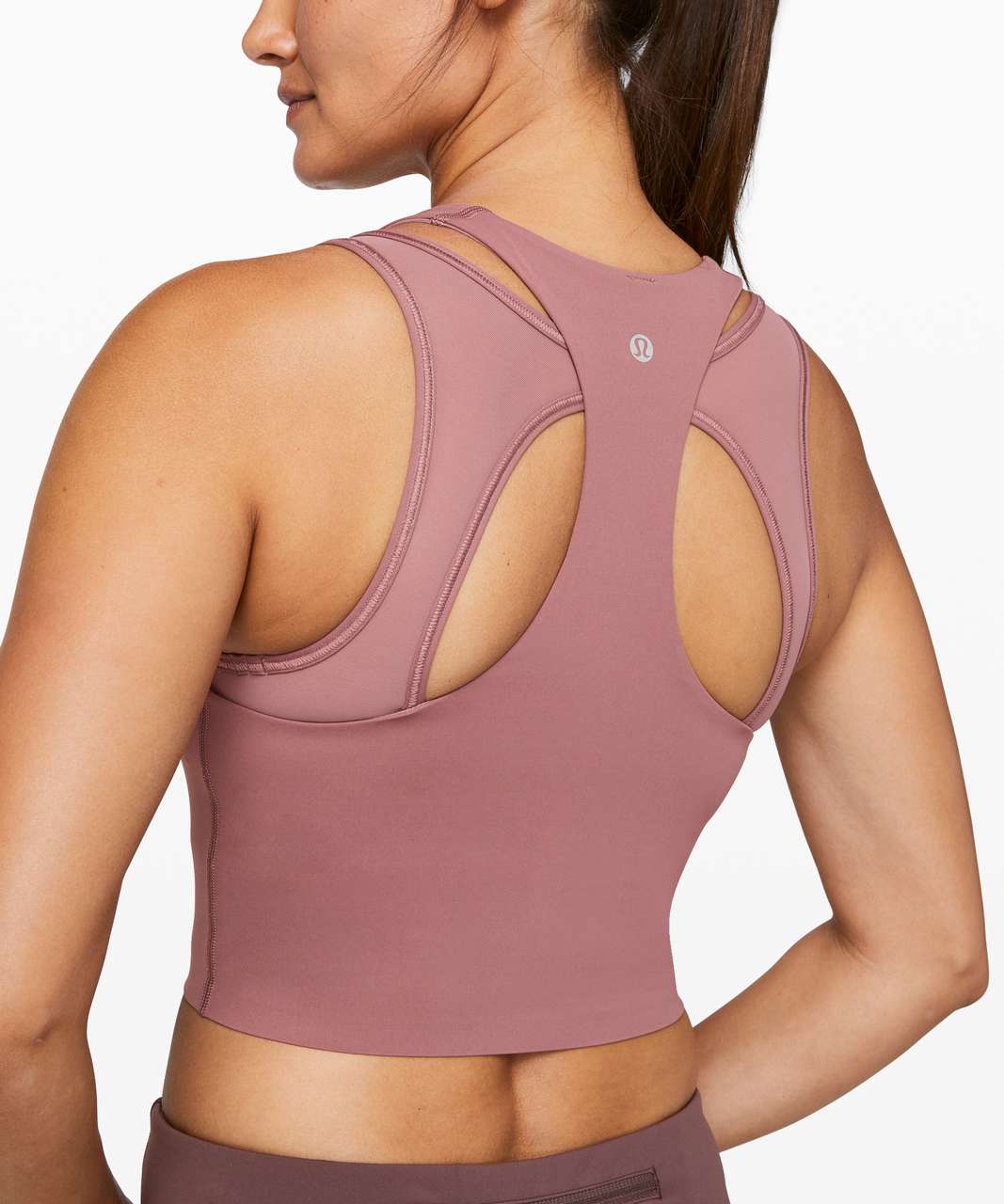 Lululemon Break Free Tank *Nulux - Red Dust