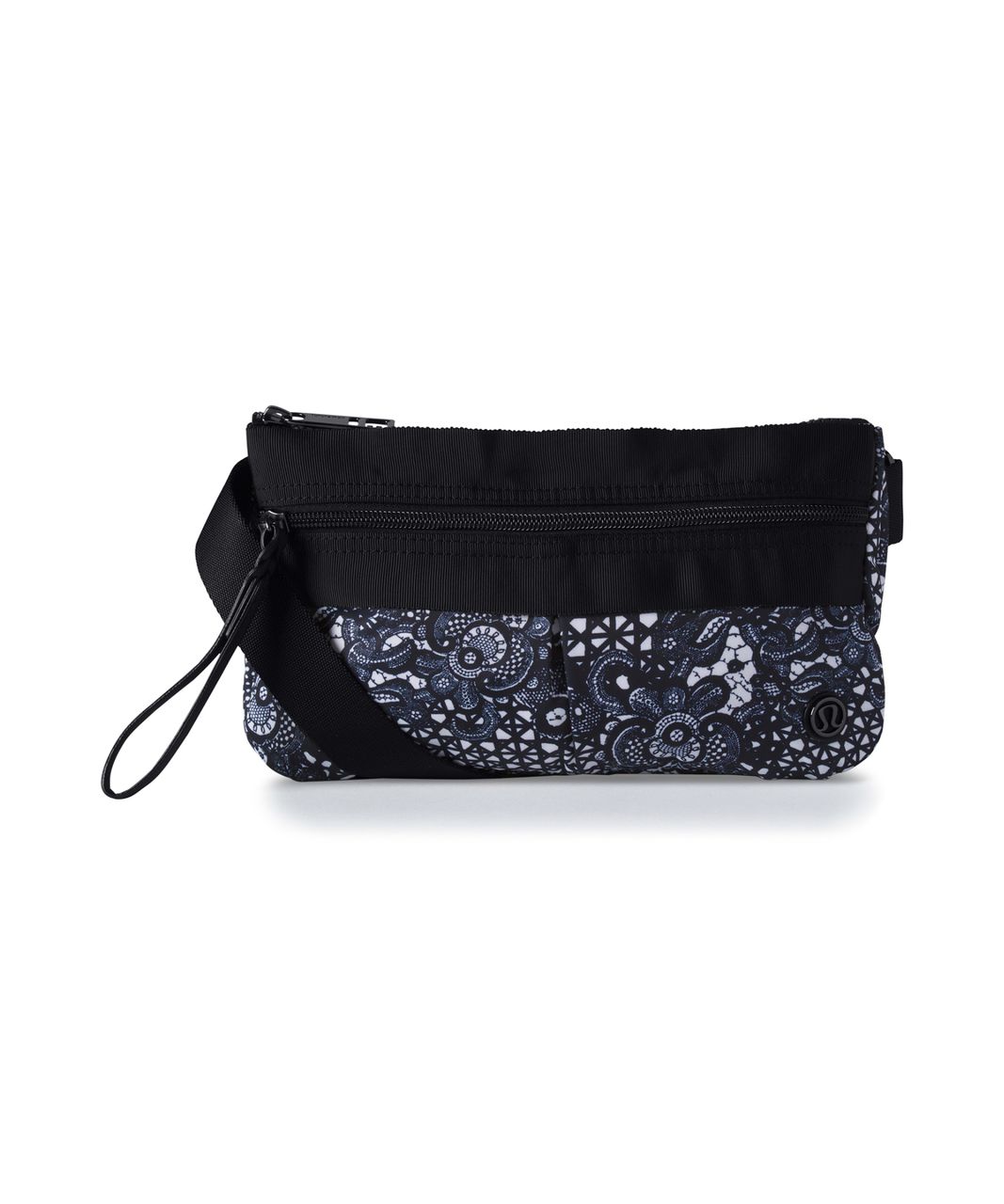 Lululemon Free Spirit Bag - Pretty Lace White Black