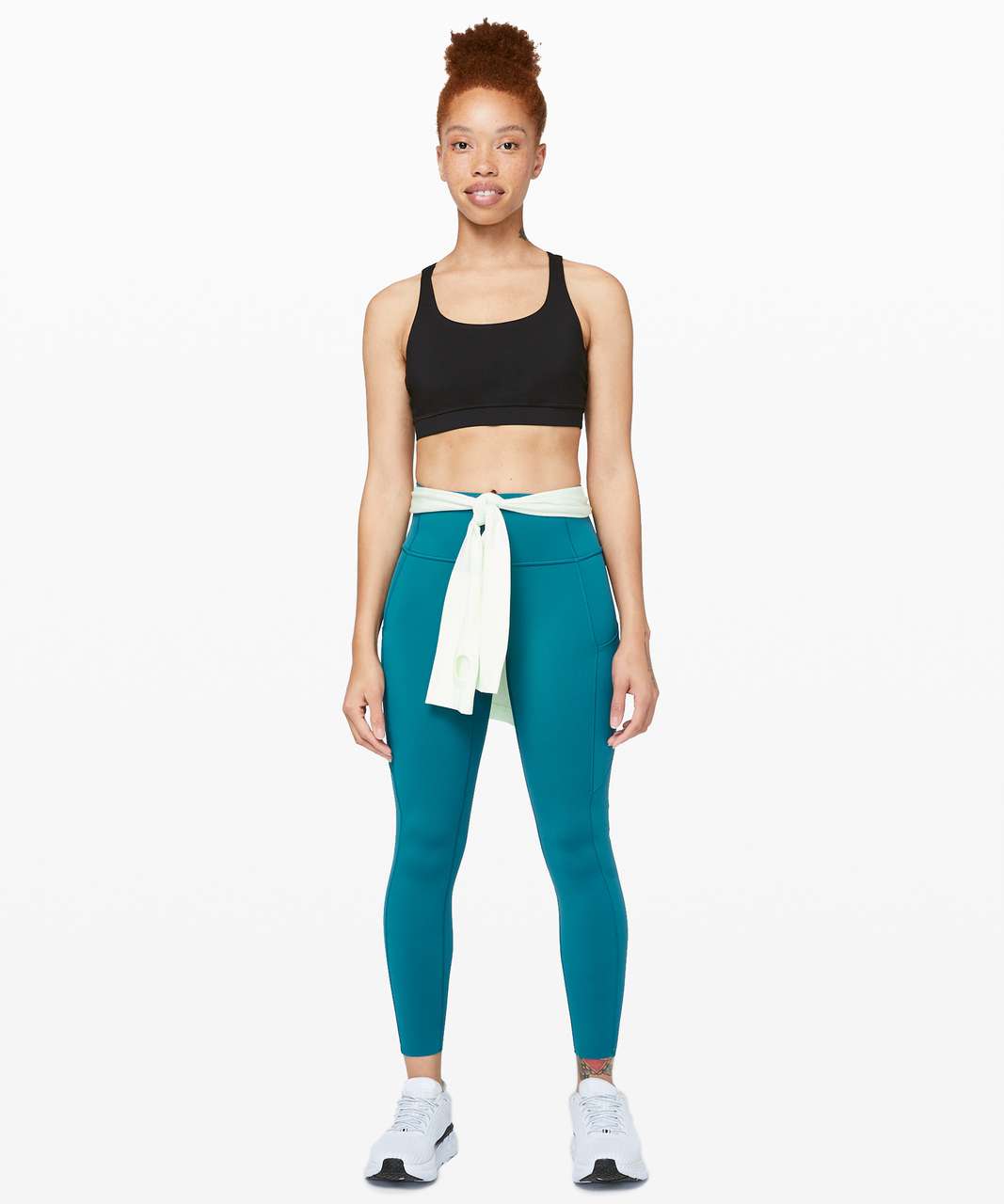 Lululemon Fast and Free Tight II 25 *Non-Reflective Nulux - Cyprus - lulu  fanatics