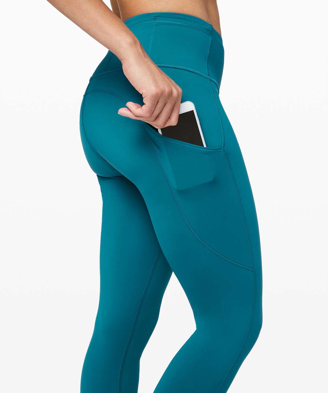 Lululemon Fast & Free 7/8 Tight II *Nulux 25 - Blazer Blue - lulu