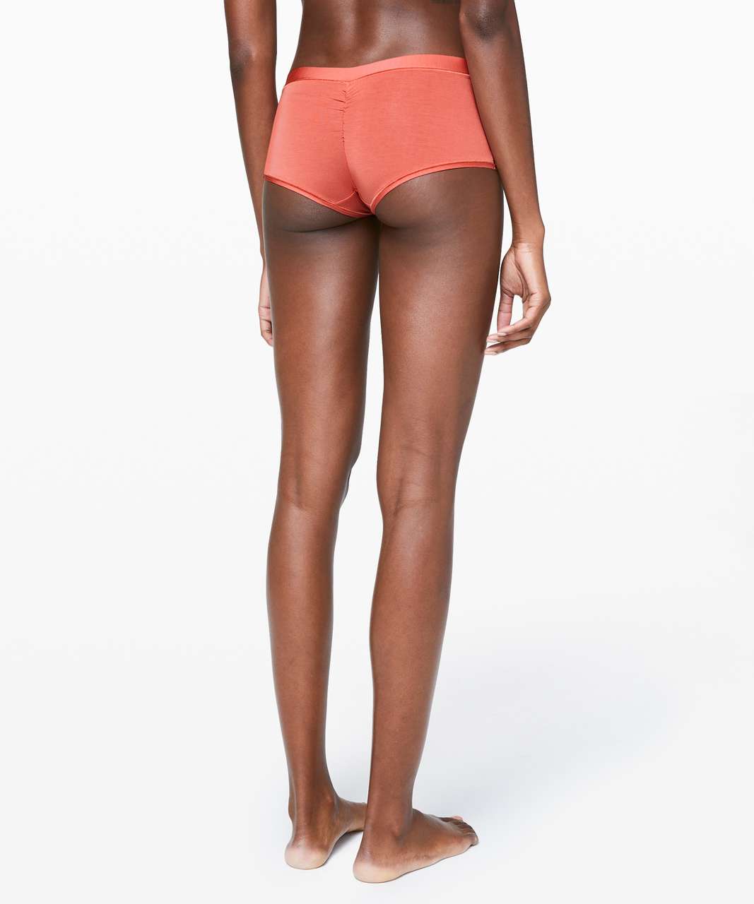 Lululemon Simply There Boyshort - Rustic Coral