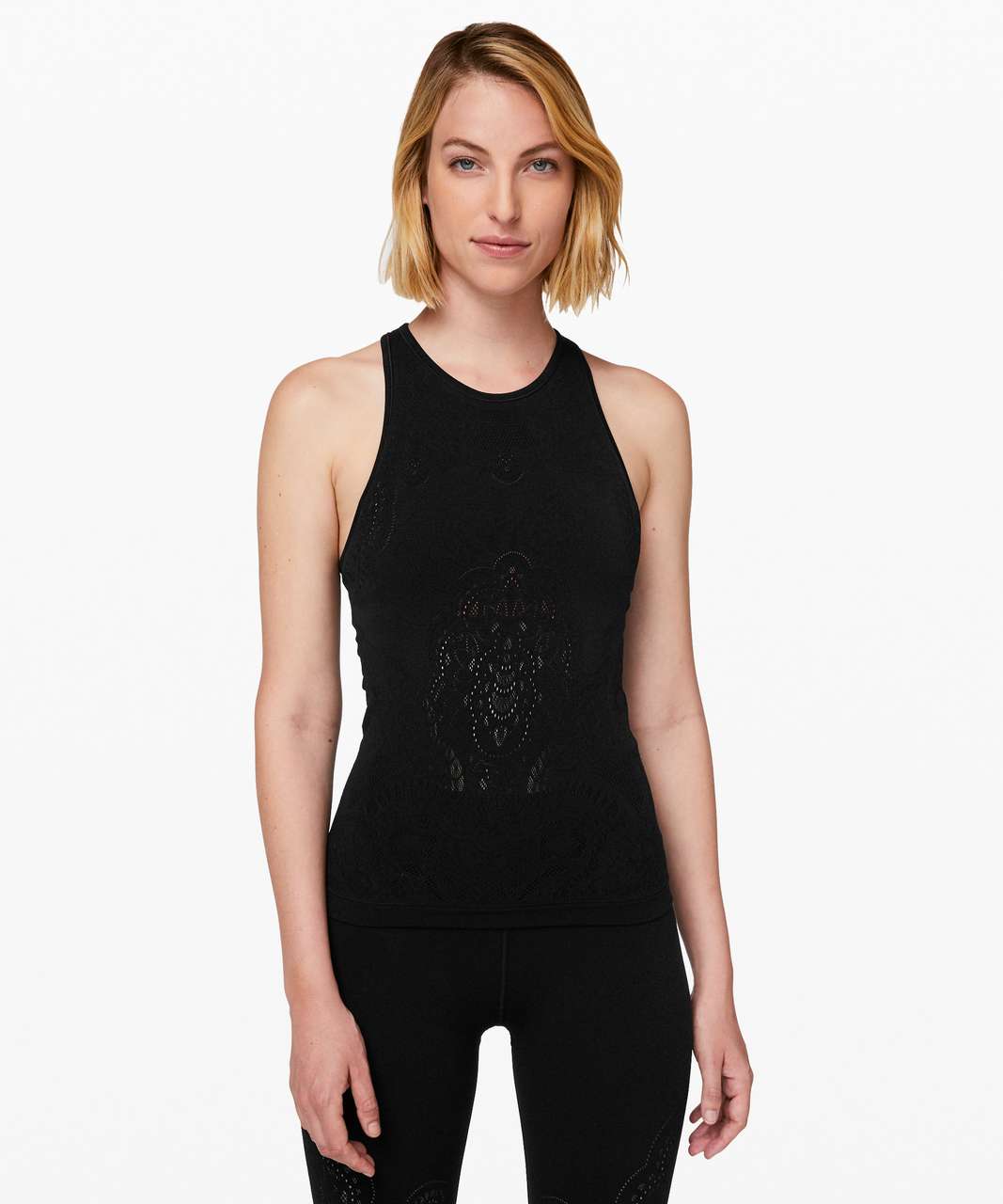 Lululemon Reveal Tank *Zen Expression - Black