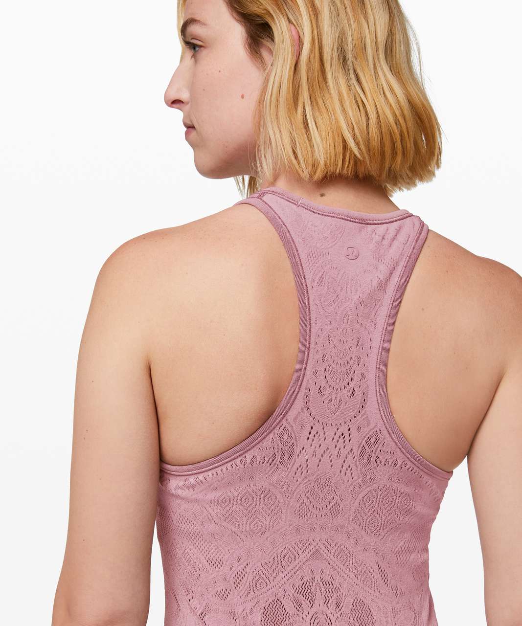 Lululemon Reveal Tank *Zen Expression - Vintage Mauve