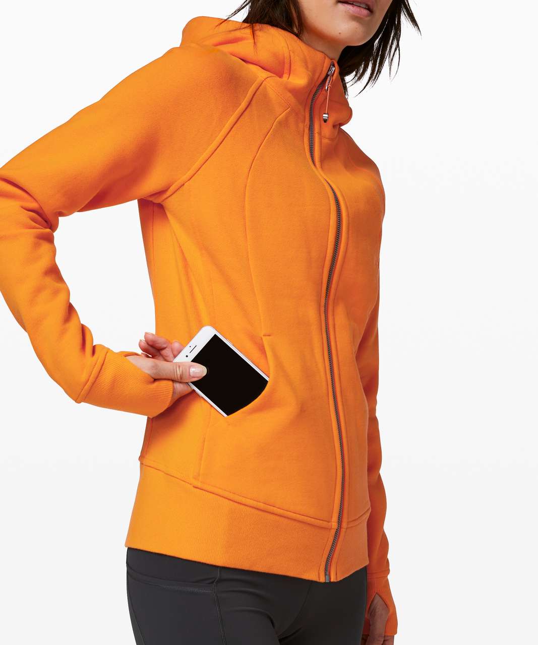 Lululemon Scuba Hoodie *Light Cotton Fleece - Vivid Amber