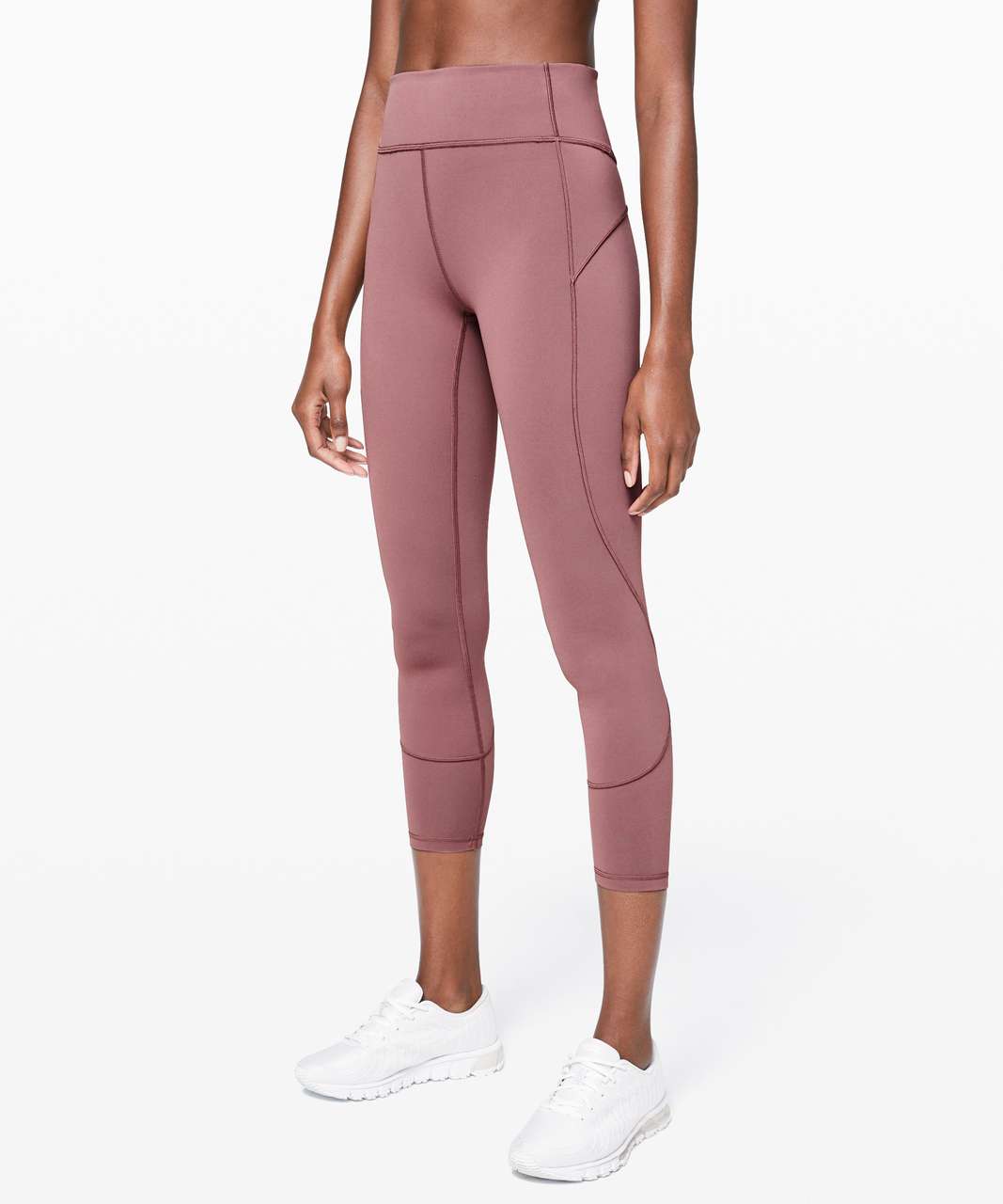 Lululemon In Movement Tight 25" *Everlux - Red Dust