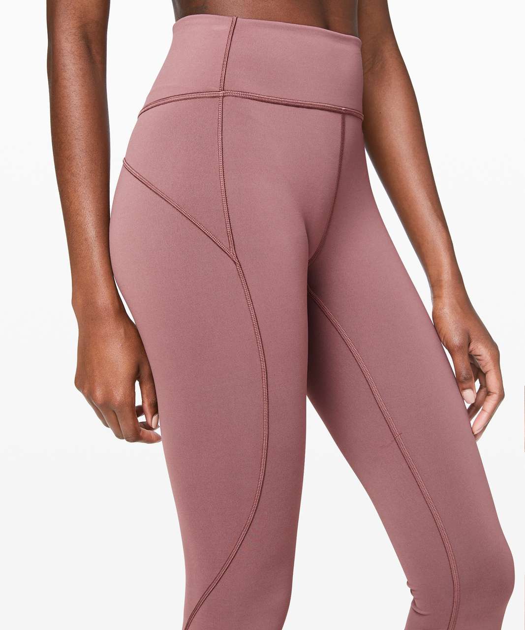 8] BNWOT Lululemon In Movement Tight 25 *Everlux Red Dust, Women's  Fashion, Activewear on Carousell