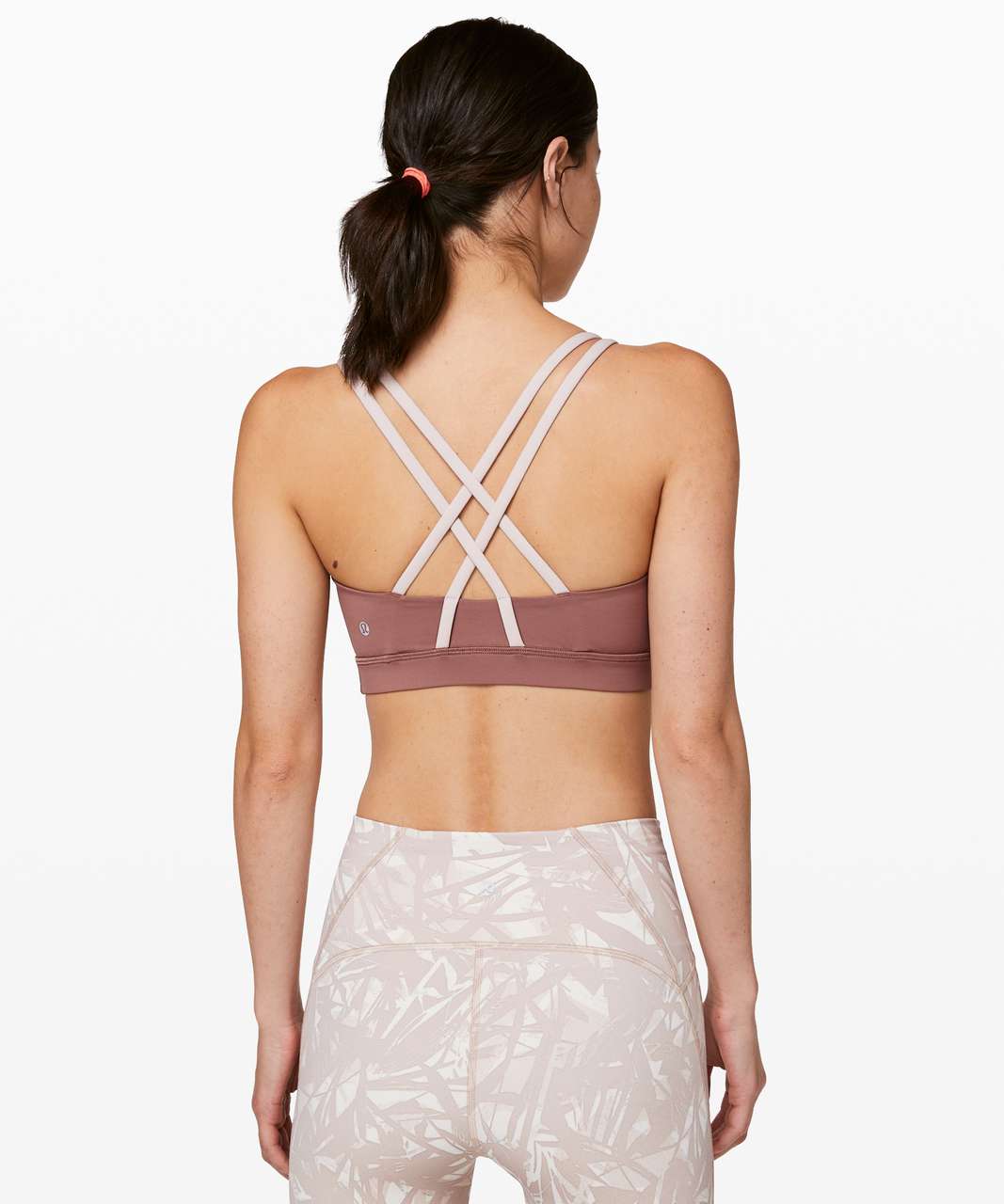 Lululemon Energy Bra - Red Dust / Muse