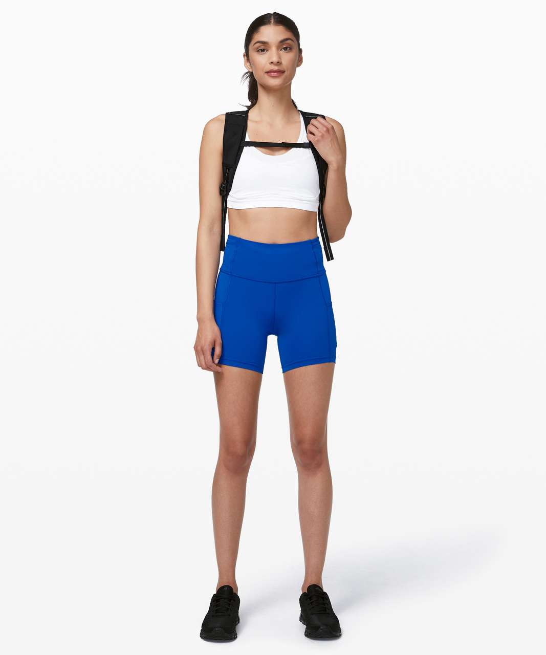 Lululemon Fast and Free Short 6" *Non-Reflective - Jet Stream