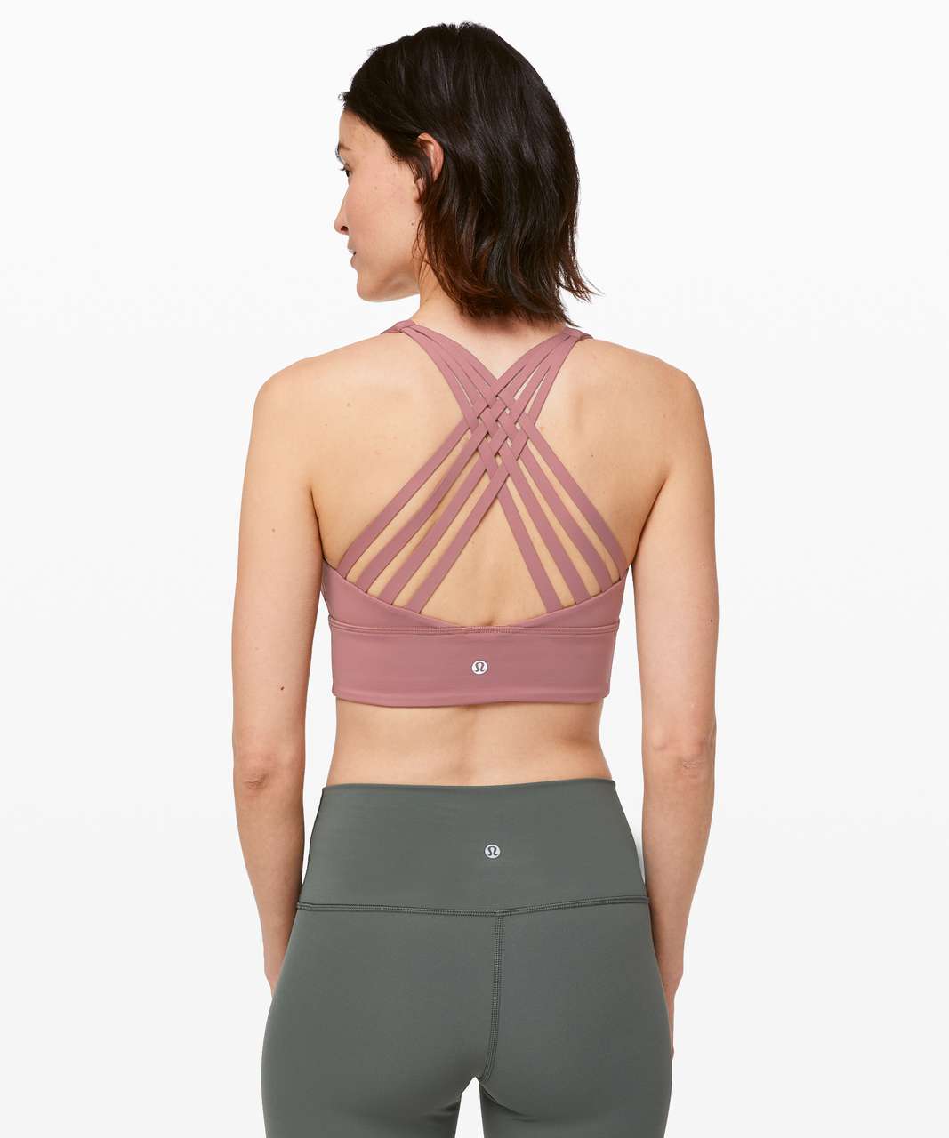 Lululemon Free To Be Moved Bra - Red Dust