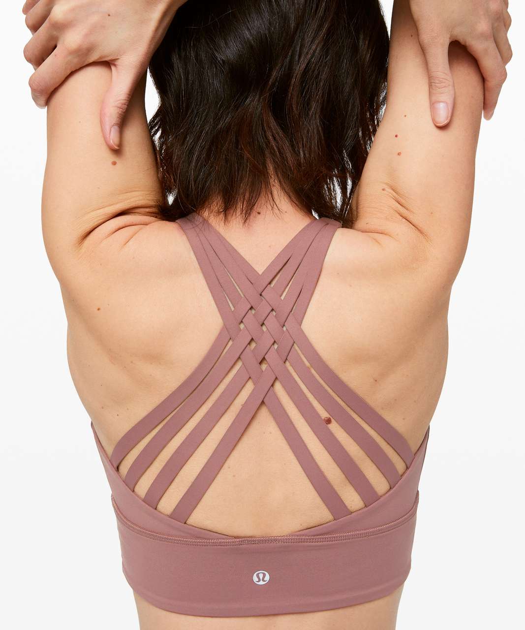 Lululemon Free To Be Moved Bra - Red Dust