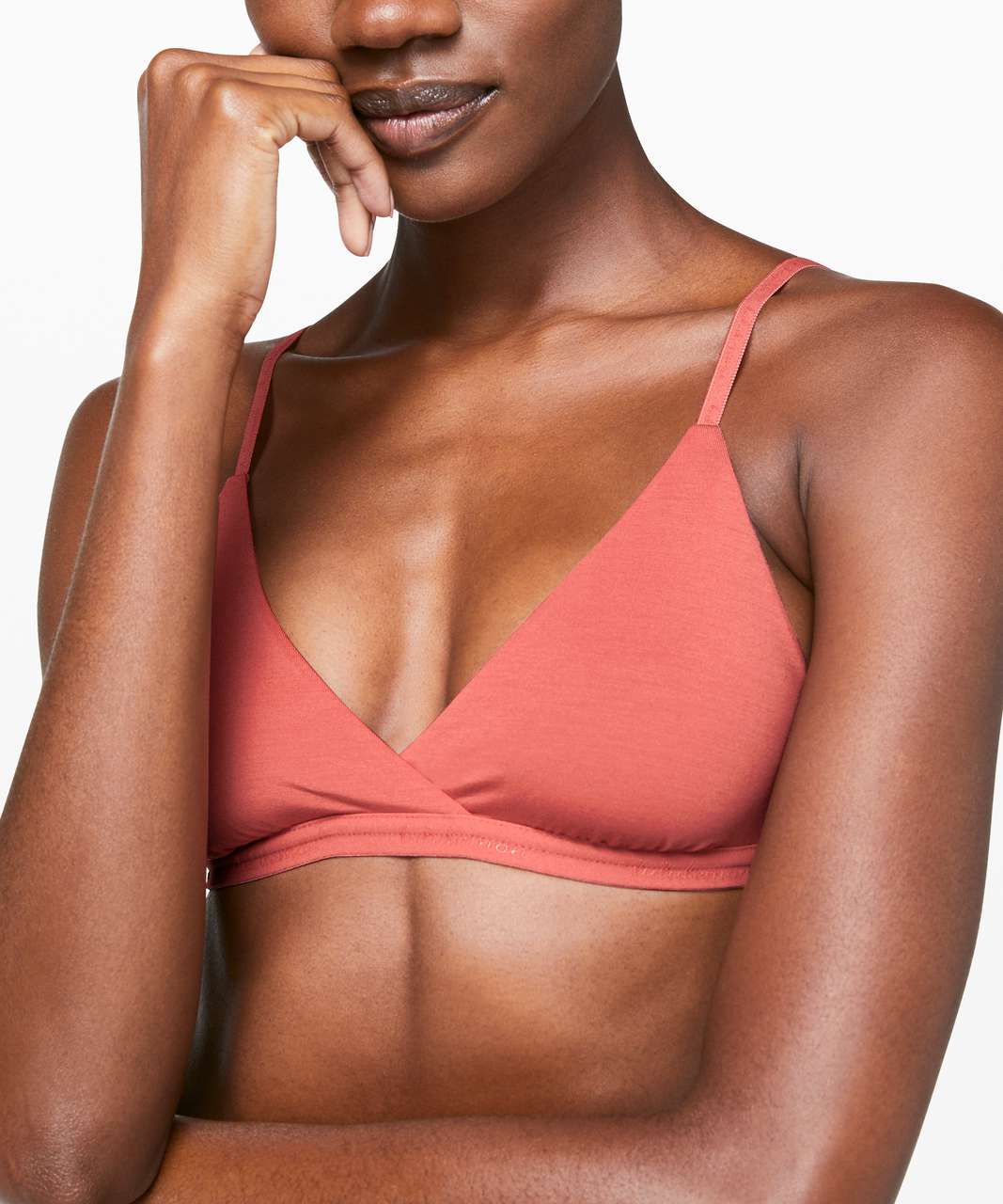 Lululemon Simply Strappy Bralette - Rustic Coral