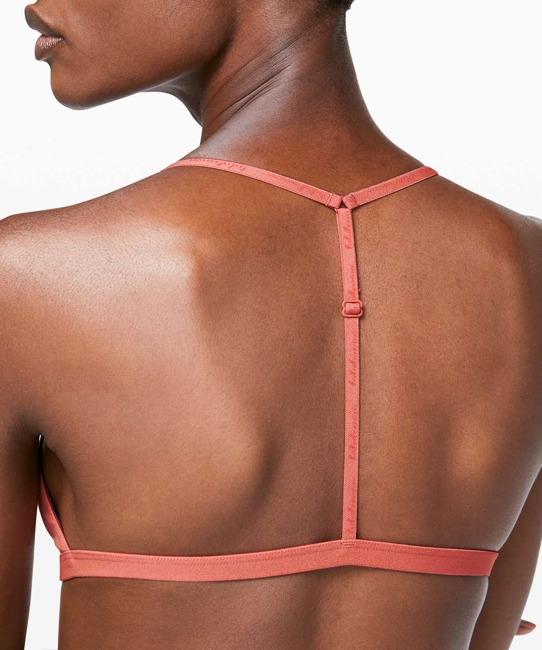 Lululemon Simply There Triangle Bralette - Rustic Coral