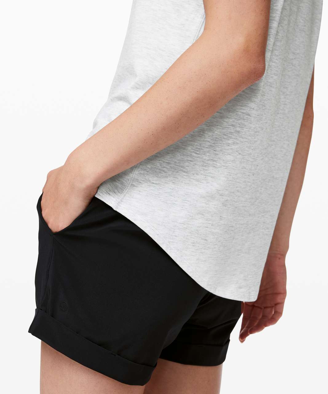 Lululemon Love Tee V - Heathered Core Ultra Light Grey