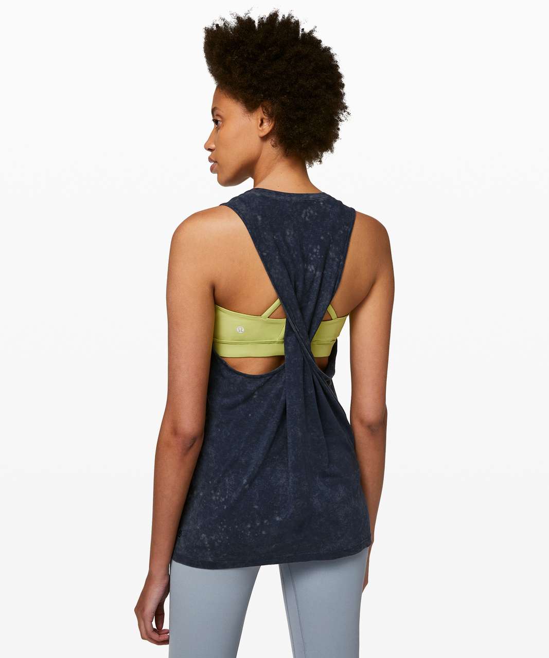 Lululemon Element Tank *Cloud Wash - True Navy