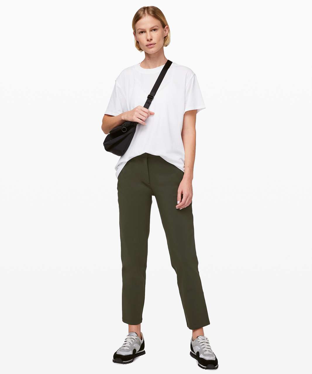 Lululemon On the Move pants olive, Women's Fashion, Bottoms, Other