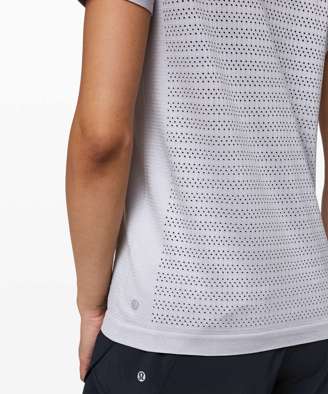 Lululemon Breeze By Short Sleeve *Squad - Silver Lilac / Silver Lilac