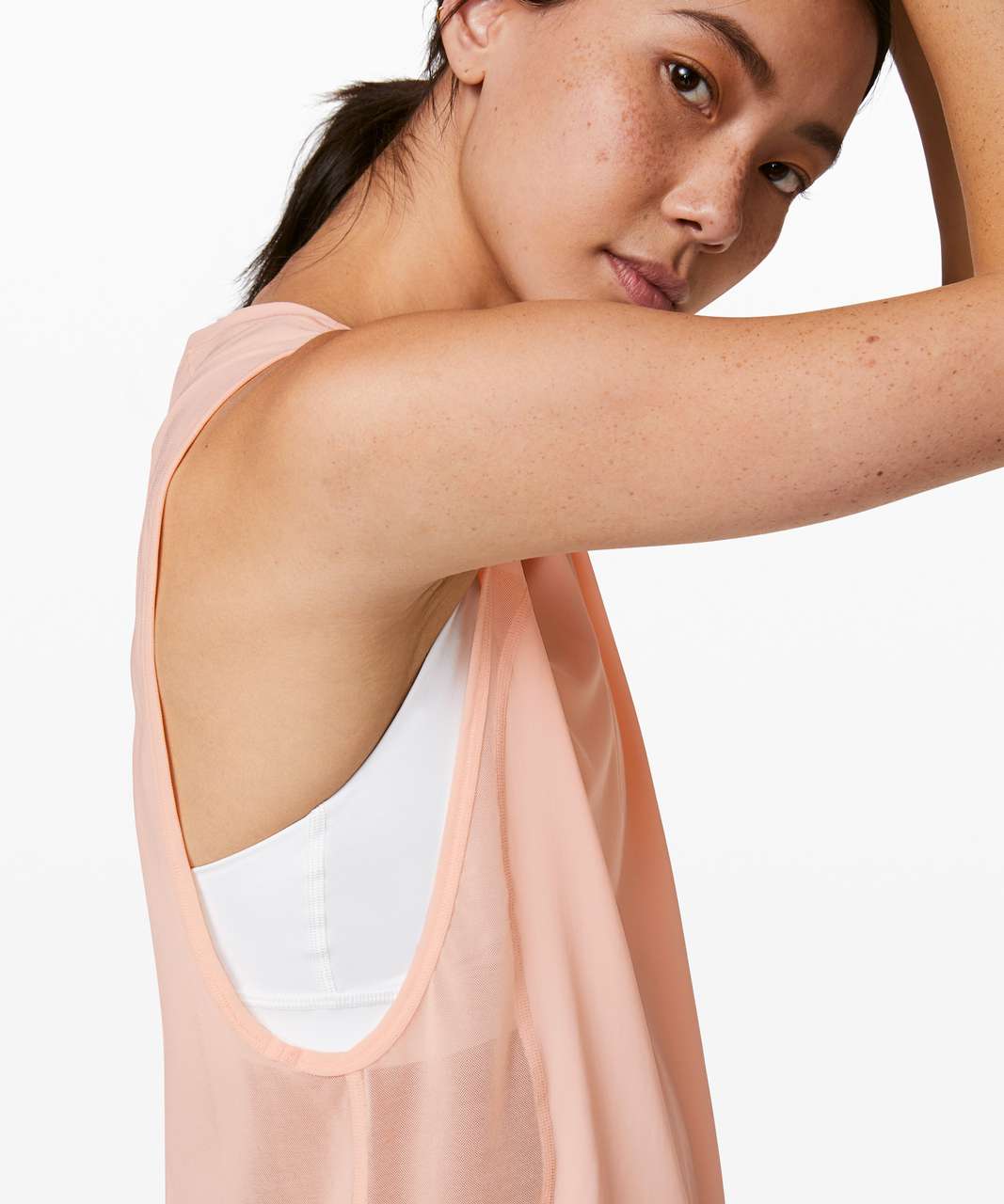 Lululemon Strength in Stance Tank - Butter Pink