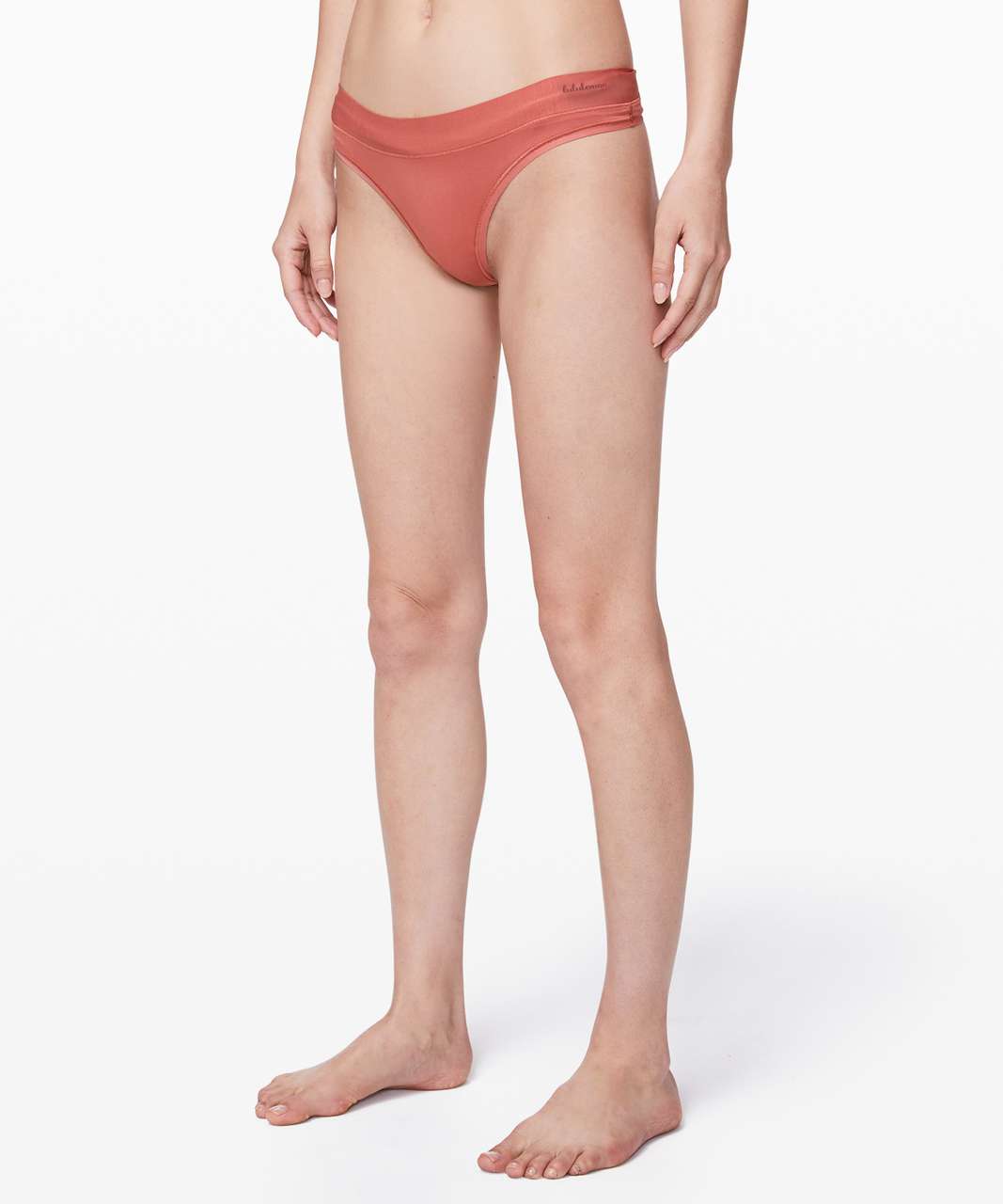 Lululemon Mula Bandhawear Thong - Rustic Coral