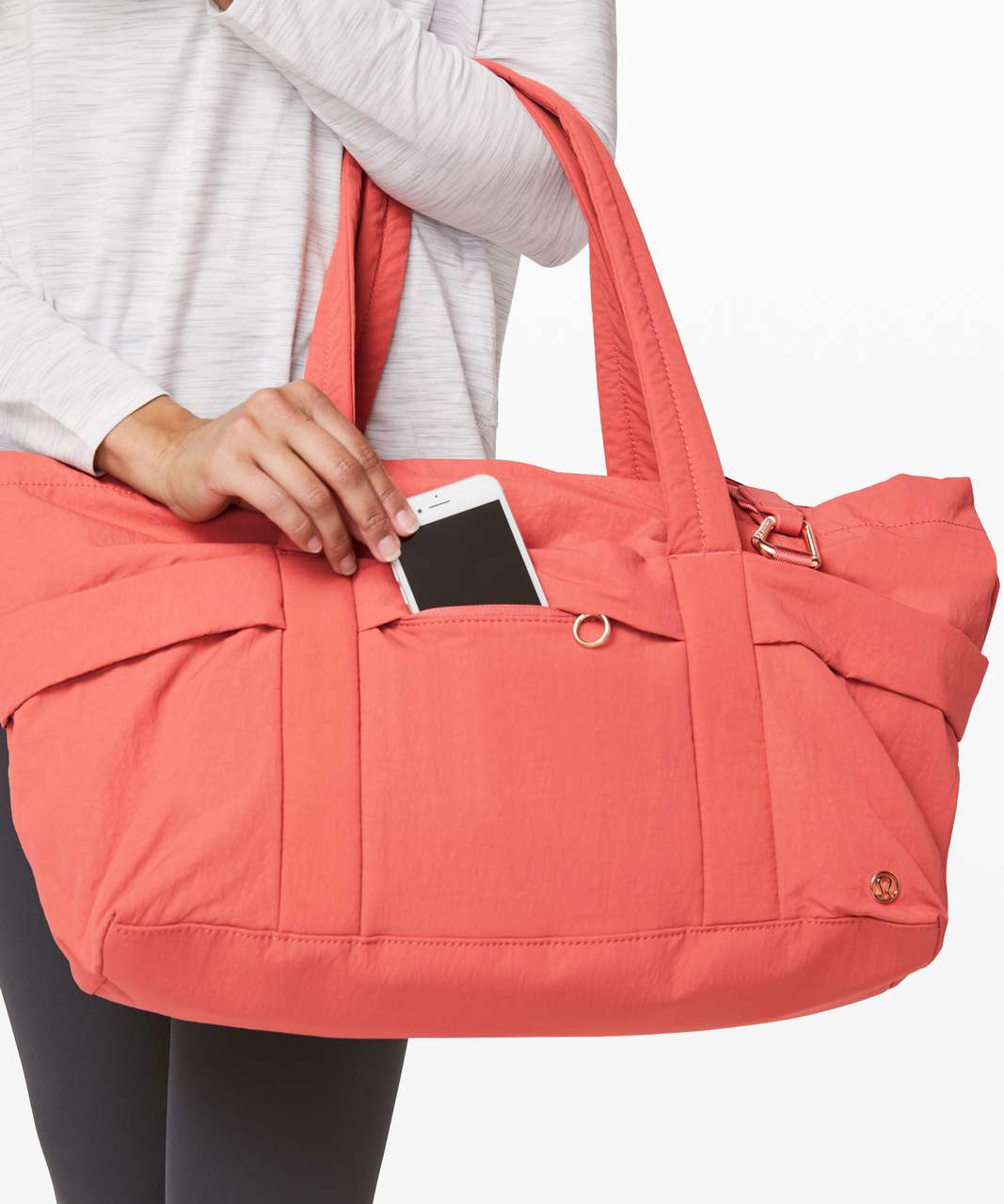 Lululemon On My Level Duffel *Small 22L - Rustic Coral