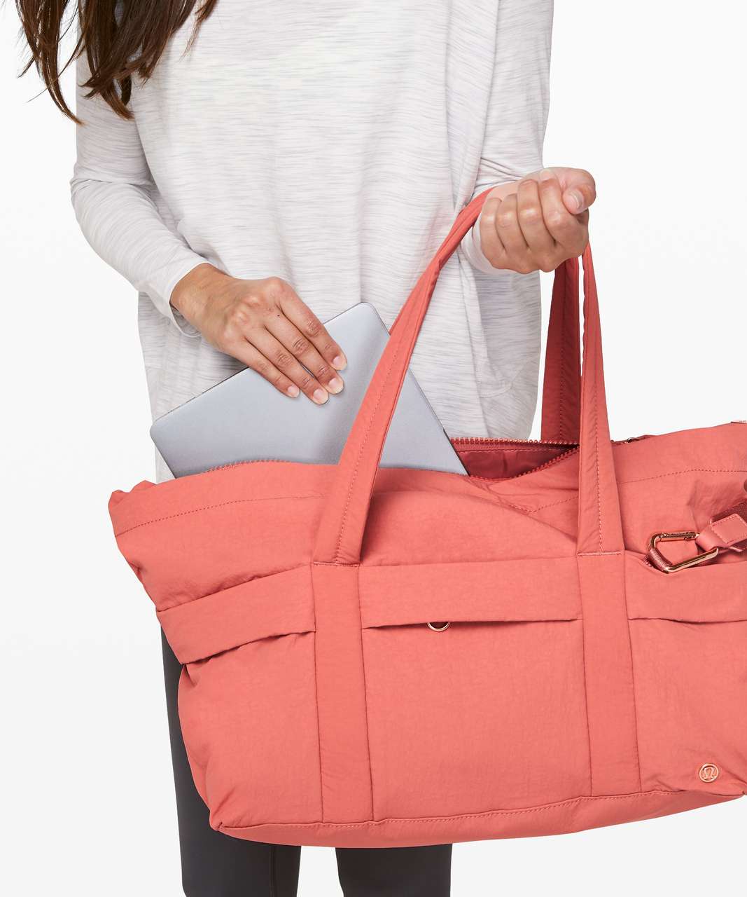 Lululemon On My Level Duffel *Small 22L - Rustic Coral