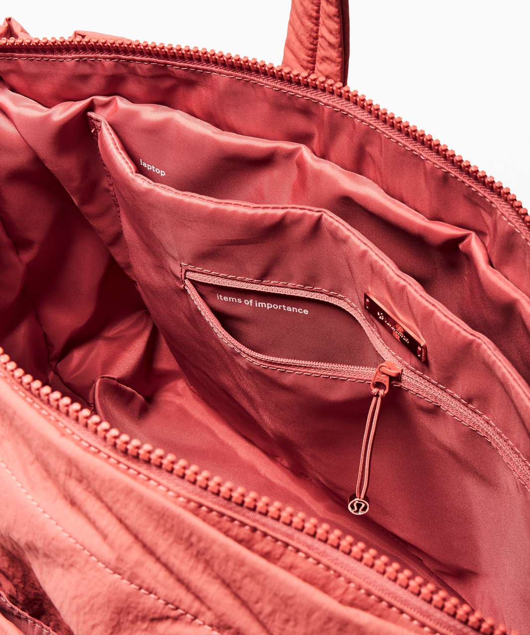 Lululemon On My Level Duffel *Small 22L - Rustic Coral