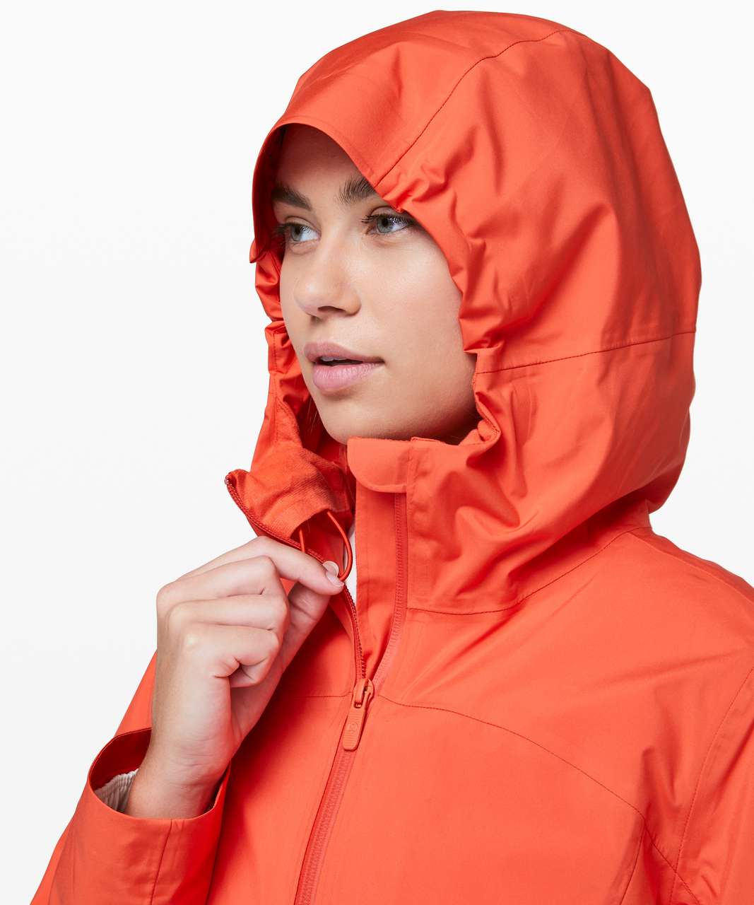 Lululemon Rain Rebel Jacket - Hot Sunset