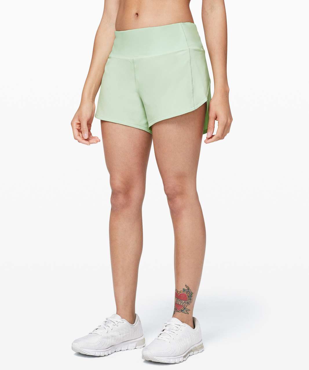 Lululemon Speed Up Short Long *4 Updated Fit - Pink Highlight - lulu  fanatics