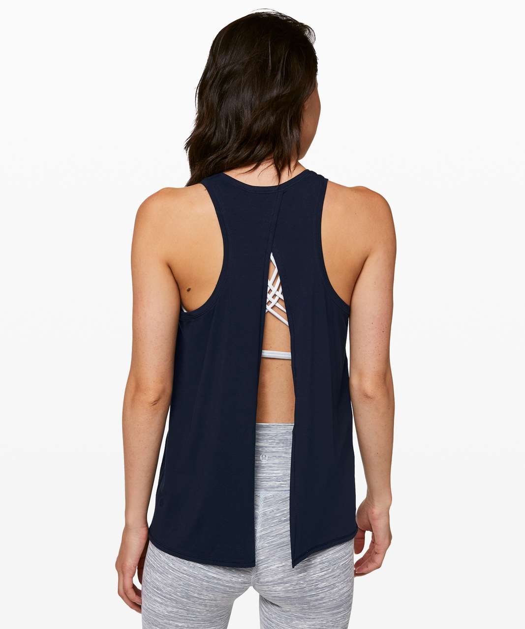 Lululemon Open Tie-Back Tank Top - Dew Green - lulu fanatics