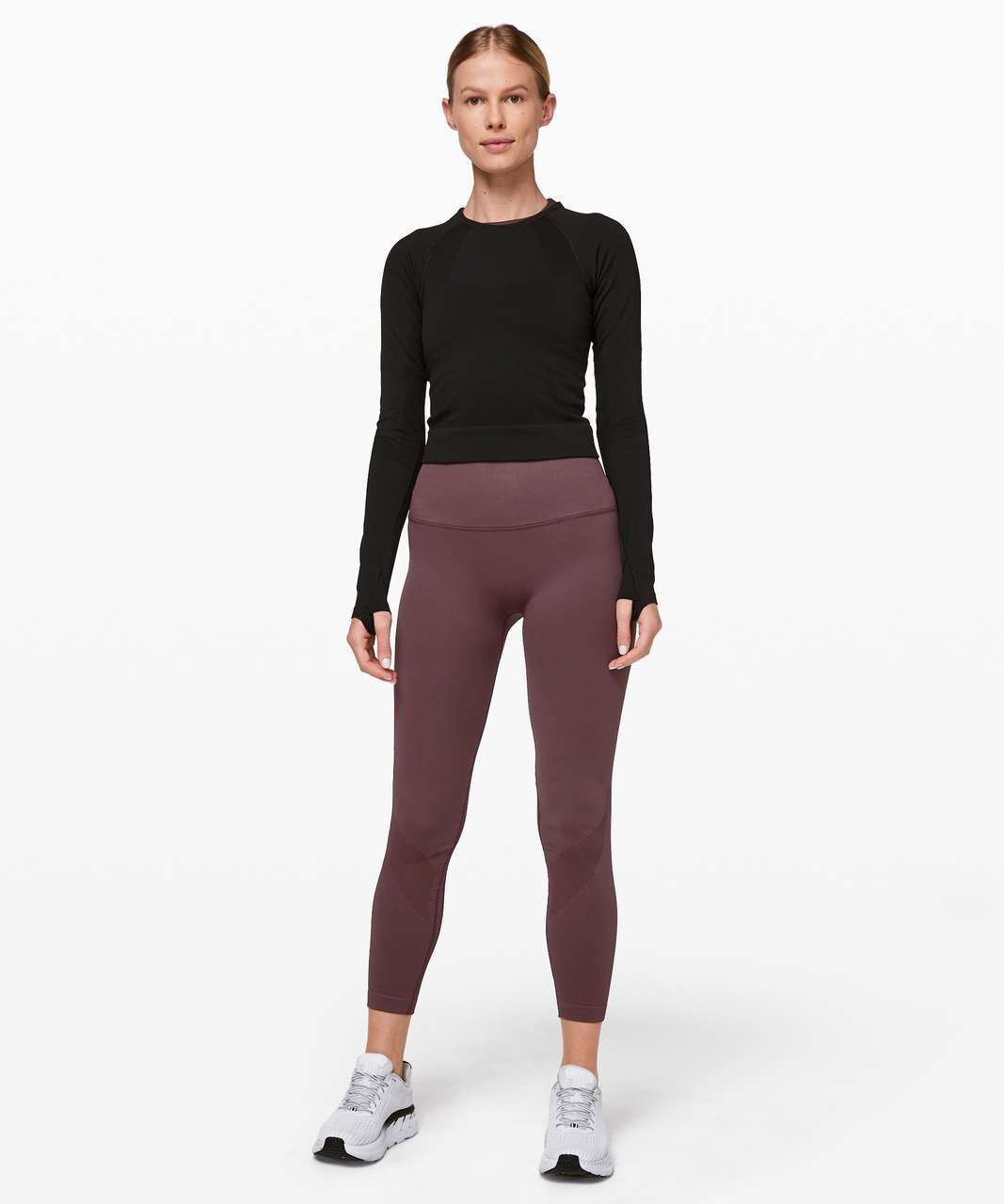 Lululemon For the Chill of It Tight *25" - Cherry Cola