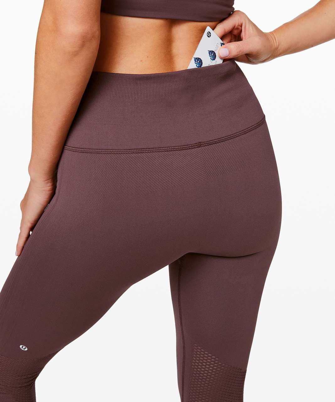 Lululemon For the Chill of It Tight *25" - Cherry Cola