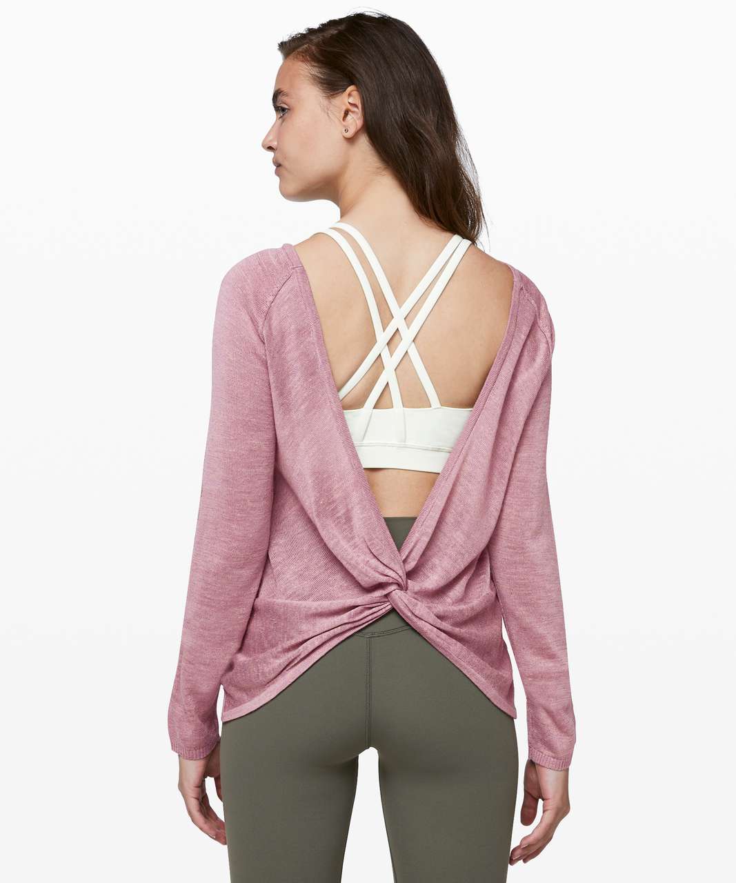 Lululemon Mix and Mingle Pullover - Heathered Vintage Mauve