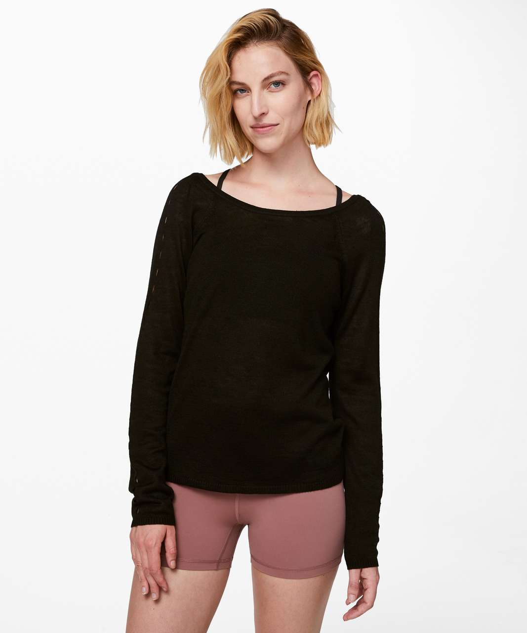 Lululemon Mix and Mingle Pullover - Black